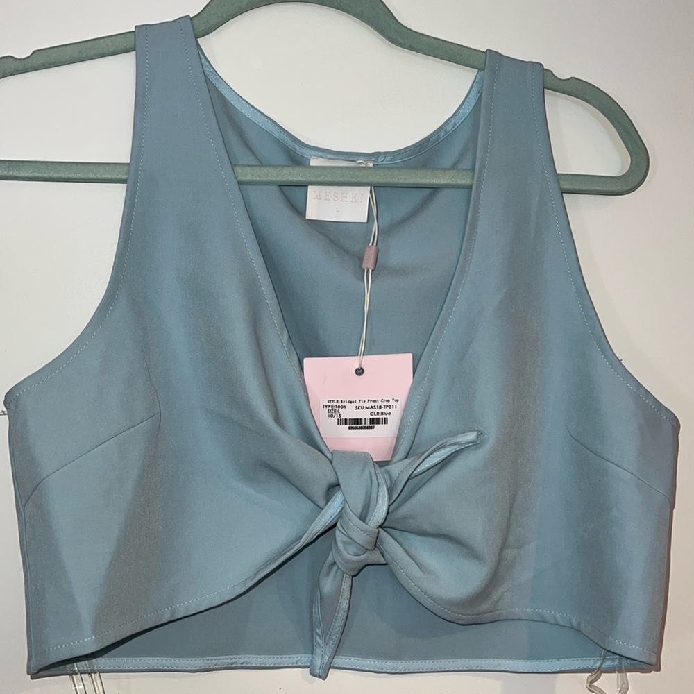 Meshki Crop Top
